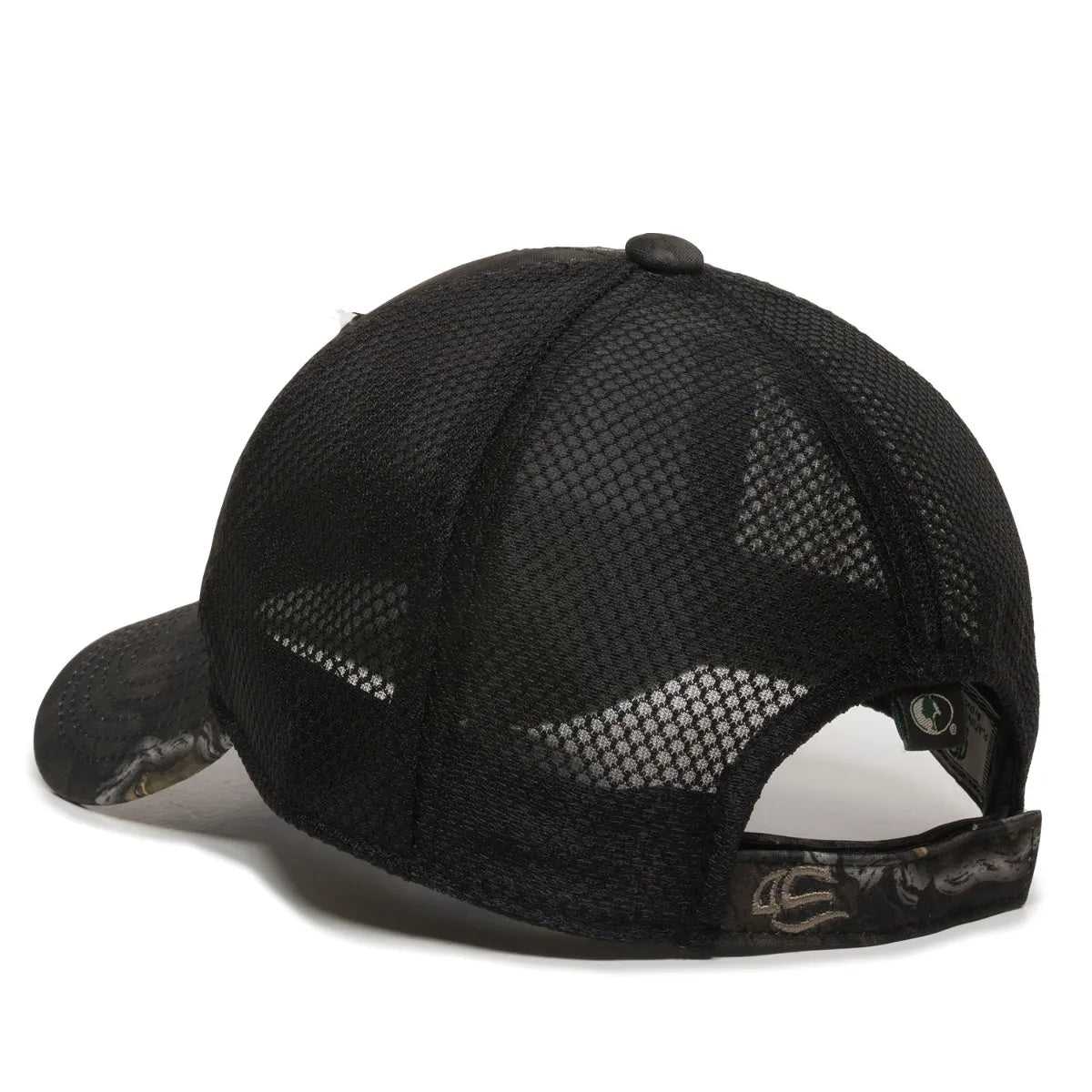 Outdoor Cap PFC-150M Moisture Wicking Structured Trucker Hat Unisex Accessories Hats & Caps