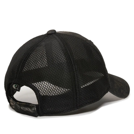 Outdoor Cap PFC-150M Moisture Wicking Structured Trucker Hat Unisex Accessories Hats & Caps