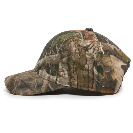 Outdoor Cap 301IS Canvas Camo Structured Solid Back Hat Unisex Accessories Hats & Caps