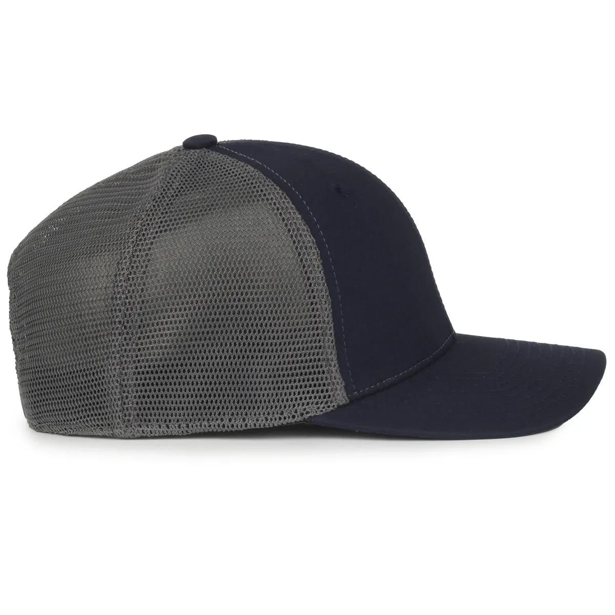 Outdoor Cap FLX672M Pro Round Crown Structured Trucker Hat Unisex Accessories Hats & Caps