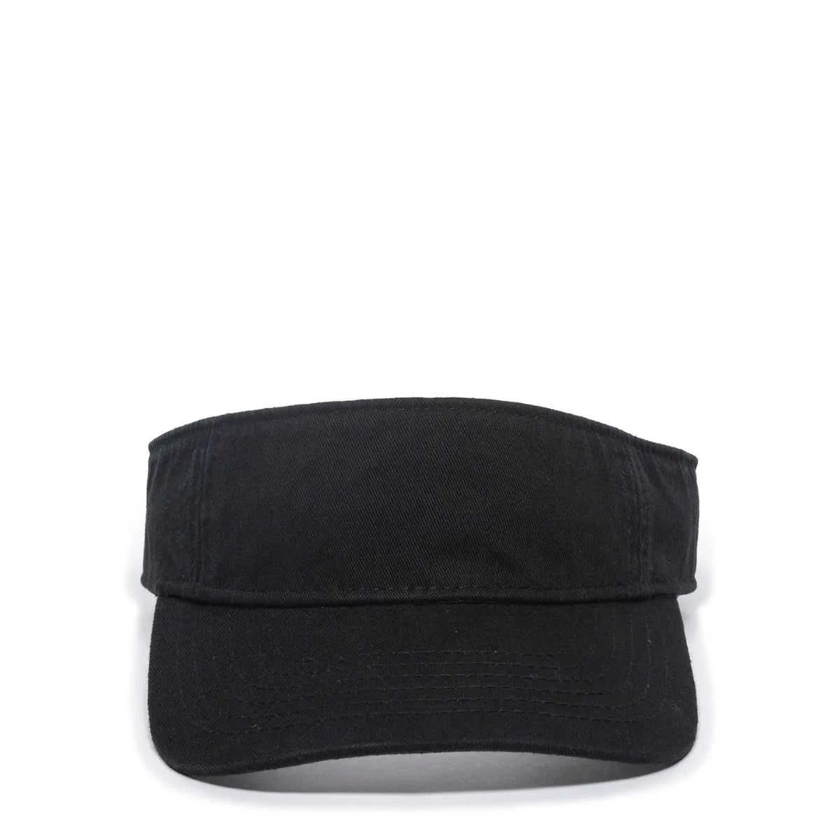 Outdoor Cap GWTV-100 Garment Washed Cotton Twill Visor Unisex Accessories Hats & Caps
