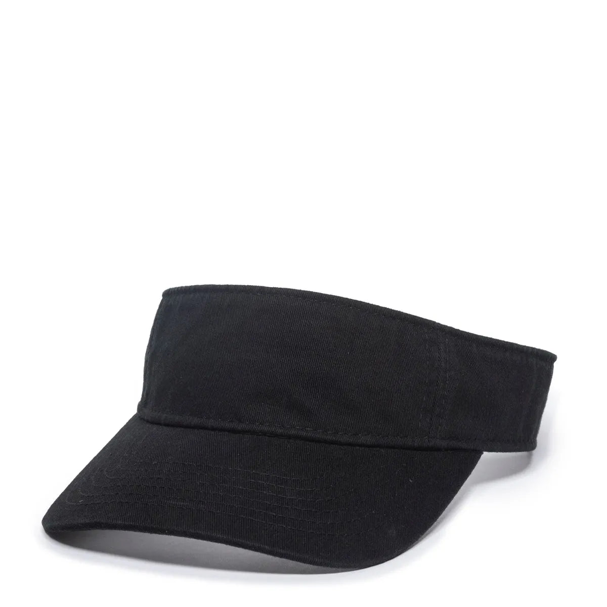 Outdoor Cap GWTV-100 Garment Washed Cotton Twill Visor Unisex Accessories Hats & Caps