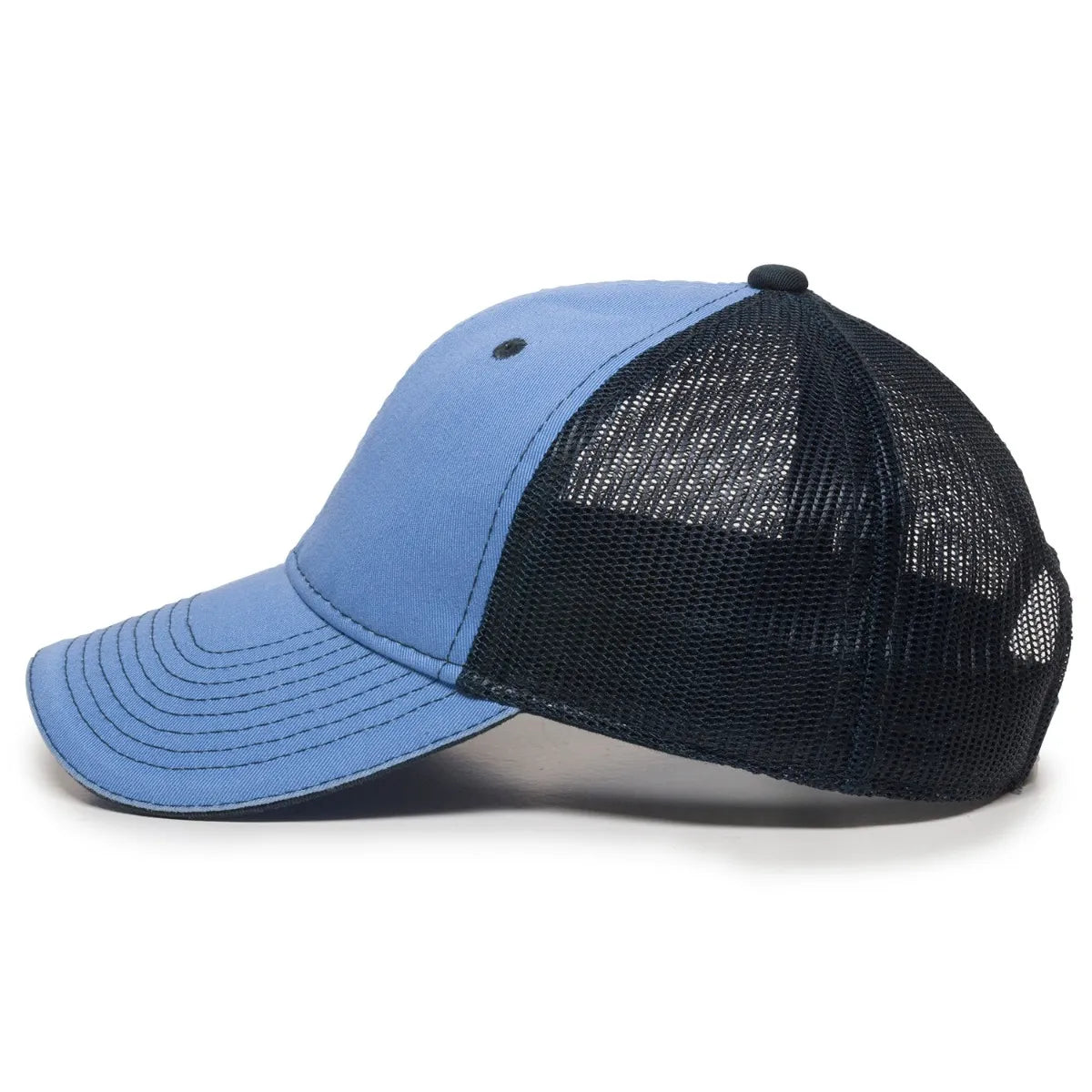 Outdoor Cap GWT-101M Cotton Twill Garment Washed Structured Trucker Hat Unisex Accessories Hats & Caps