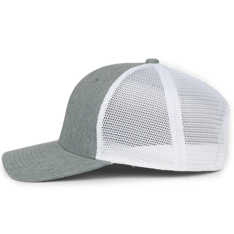 Outdoor Cap FLX672M Pro Round Crown Structured Trucker Hat Unisex Accessories Hats & Caps