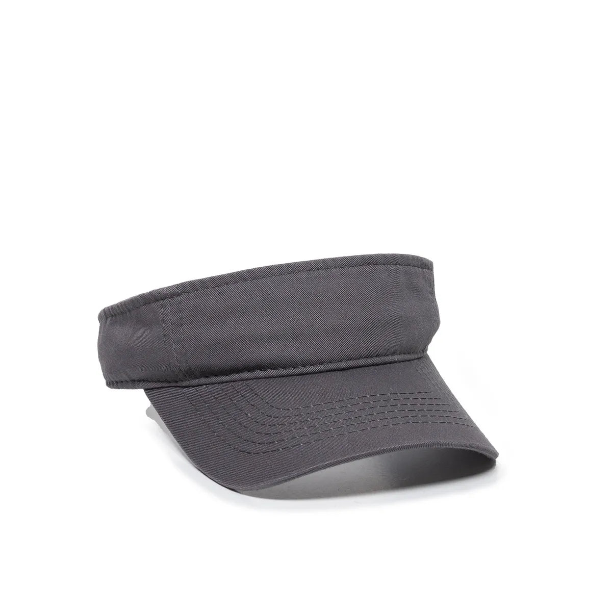 Outdoor Cap GWTV-100 Garment Washed Cotton Twill Visor Unisex Accessories Hats & Caps