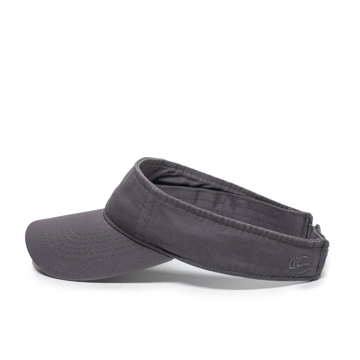 Outdoor Cap GWTV-100 Garment Washed Cotton Twill Visor Unisex Accessories Hats & Caps