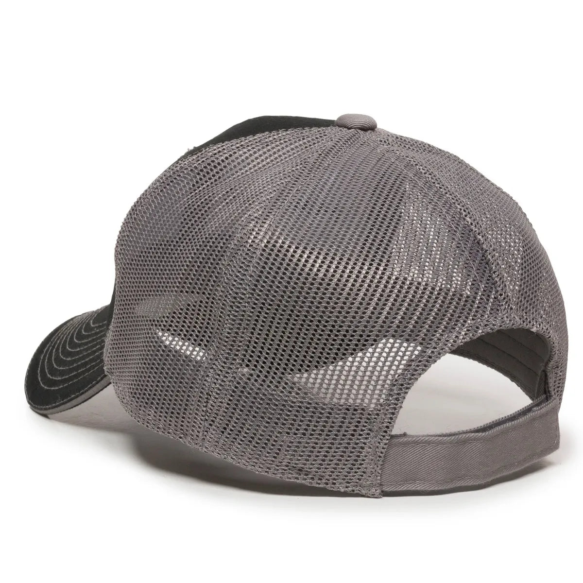 Outdoor Cap GWT-101M Cotton Twill Garment Washed Structured Trucker Hat Unisex Accessories Hats & Caps