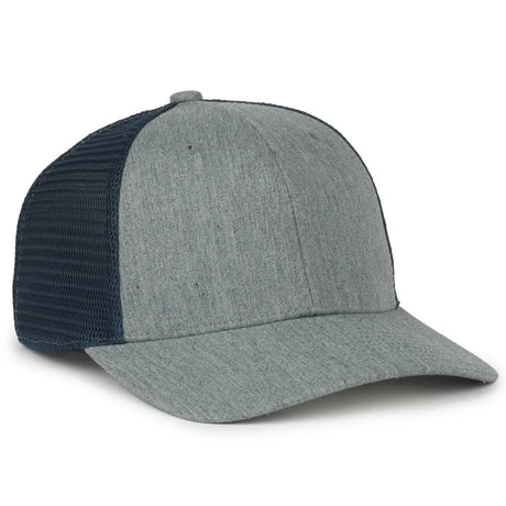 Outdoor Cap FLX672M Pro Round Crown Structured Trucker Hat Unisex Accessories Hats & Caps