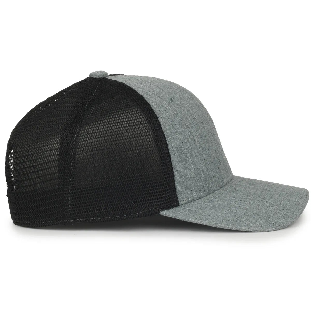 Outdoor Cap FLX672M Pro Round Crown Structured Trucker Hat Unisex Accessories Hats & Caps