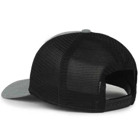 Outdoor Cap FLX672M Pro Round Crown Structured Trucker Hat Unisex Accessories Hats & Caps