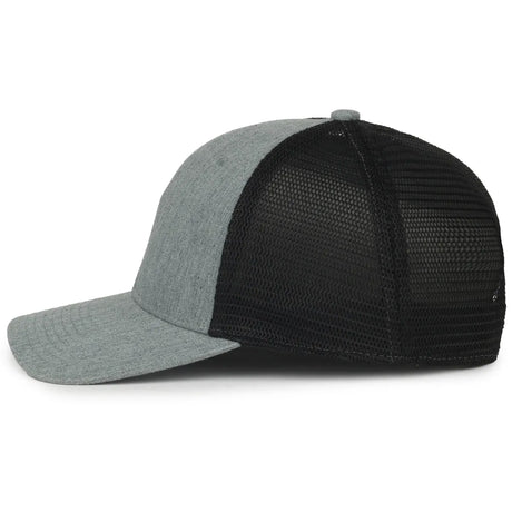 Outdoor Cap FLX672M Pro Round Crown Structured Trucker Hat Unisex Accessories Hats & Caps