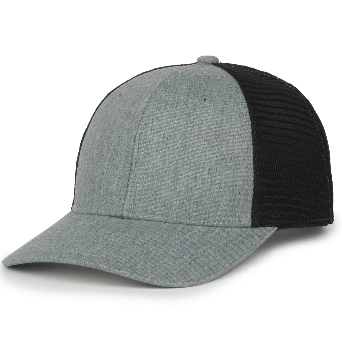 Outdoor Cap FLX672M Pro Round Crown Structured Trucker Hat Unisex Accessories Hats & Caps