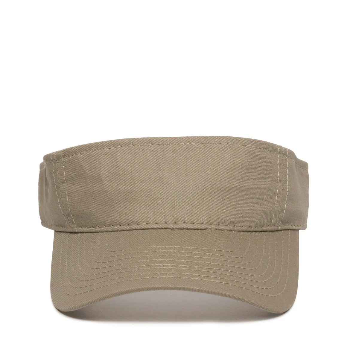 Outdoor Cap GWTV-100 Garment Washed Cotton Twill Visor Unisex Accessories Hats & Caps