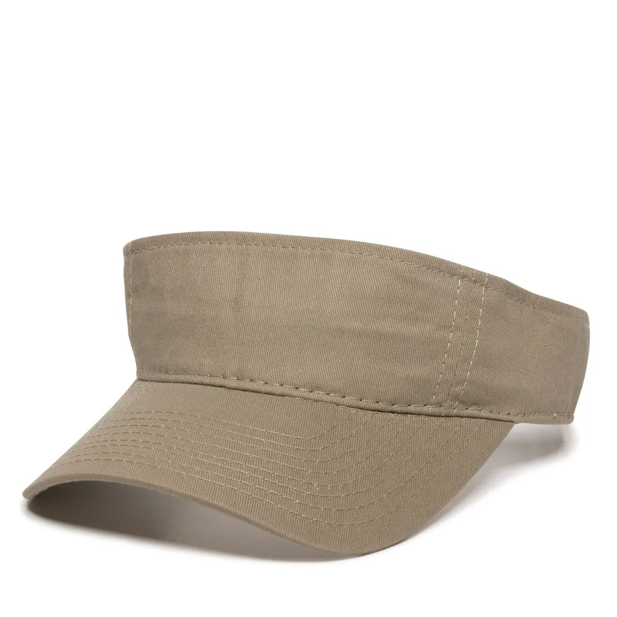 Outdoor Cap GWTV-100 Garment Washed Cotton Twill Visor Unisex Accessories Hats & Caps