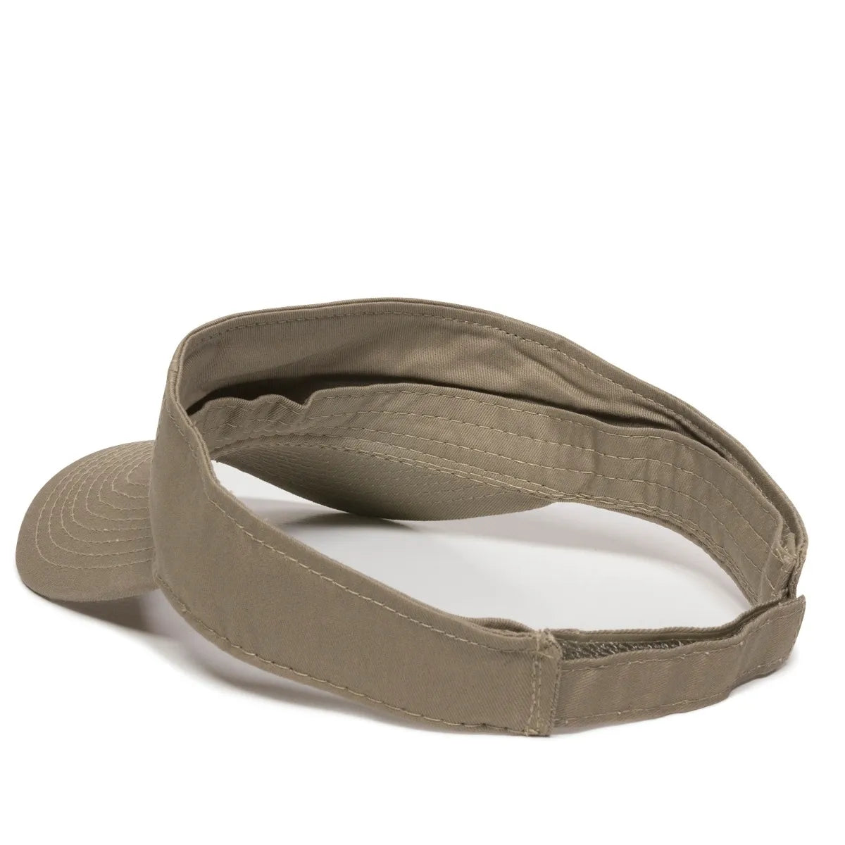 Outdoor Cap GWTV-100 Garment Washed Cotton Twill Visor Unisex Accessories Hats & Caps