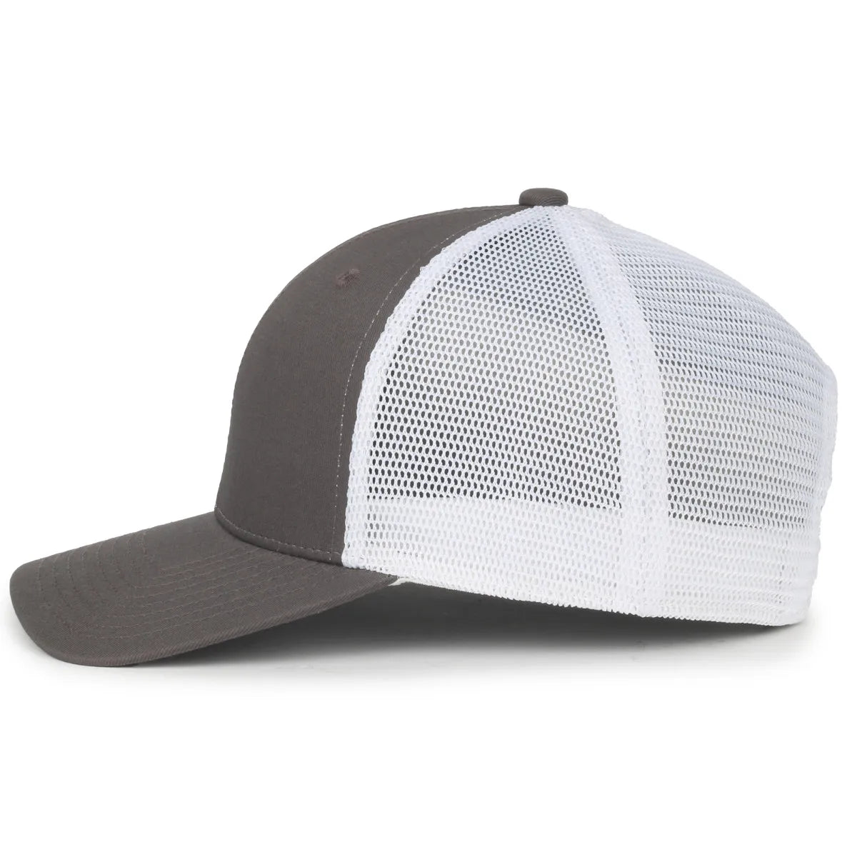 Outdoor Cap FLX672M Pro Round Crown Structured Trucker Hat Unisex Accessories Hats & Caps