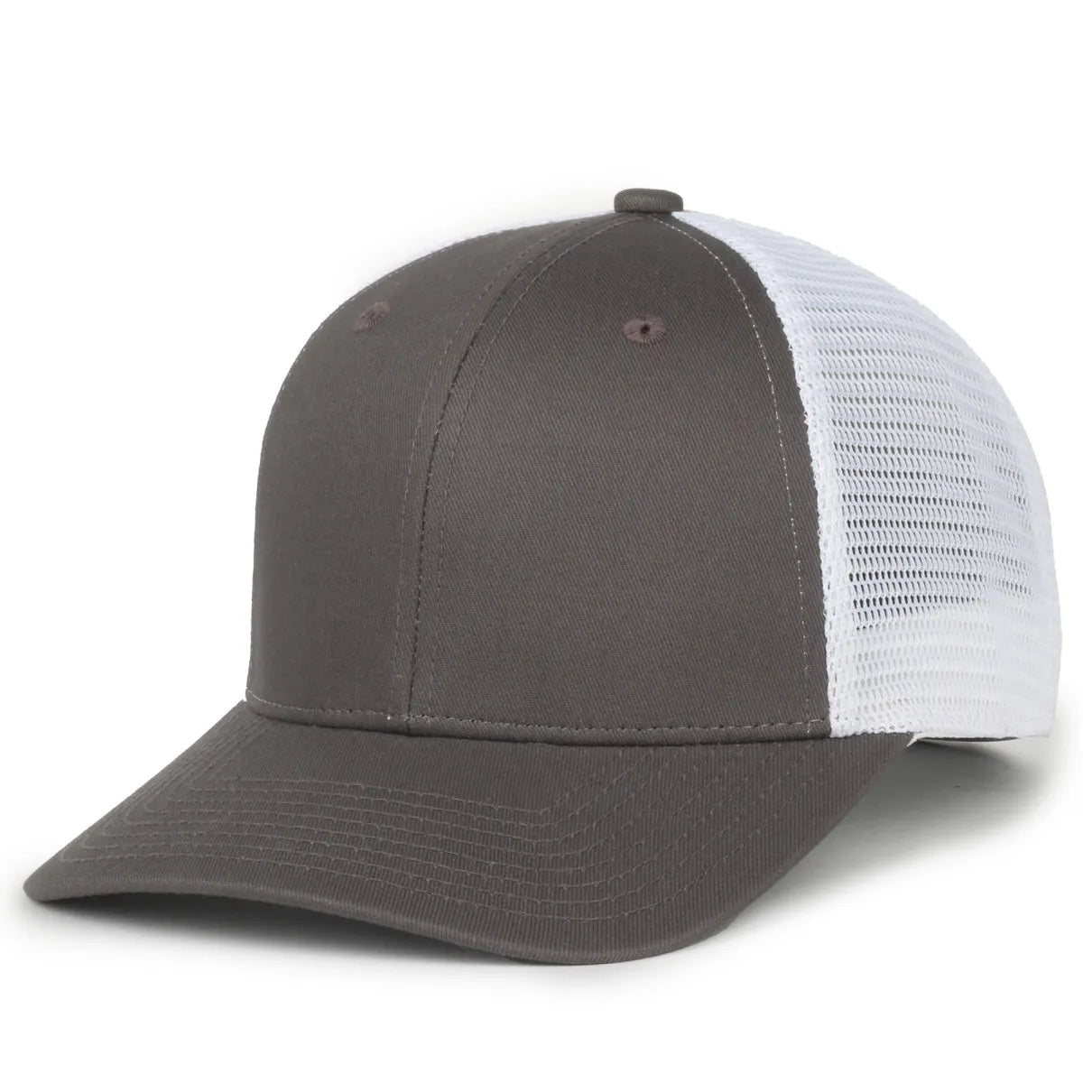 Outdoor Cap FLX672M Pro Round Crown Structured Trucker Hat Unisex Accessories Hats & Caps