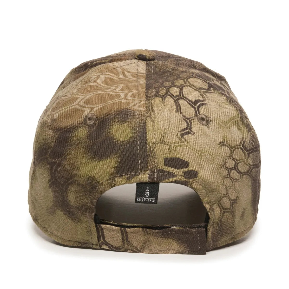 Outdoor Cap 350 Canvas Camo Structured Solid Back Hat Unisex Accessories Hats & Caps