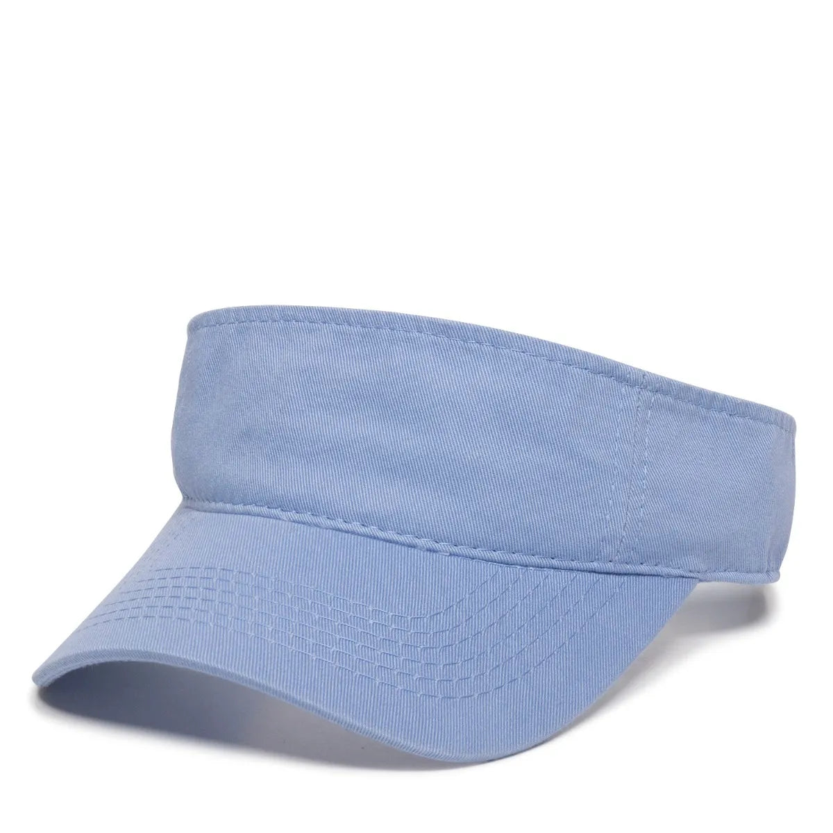 Outdoor Cap GWTV-100 Garment Washed Cotton Twill Visor Unisex Accessories Hats & Caps