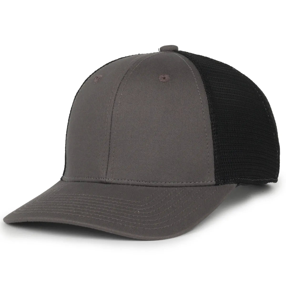 Outdoor Cap FLX672M Pro Round Crown Structured Trucker Hat Unisex Accessories Hats & Caps