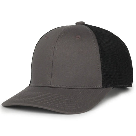 Outdoor Cap FLX672M Pro Round Crown Structured Trucker Hat Unisex Accessories Hats & Caps