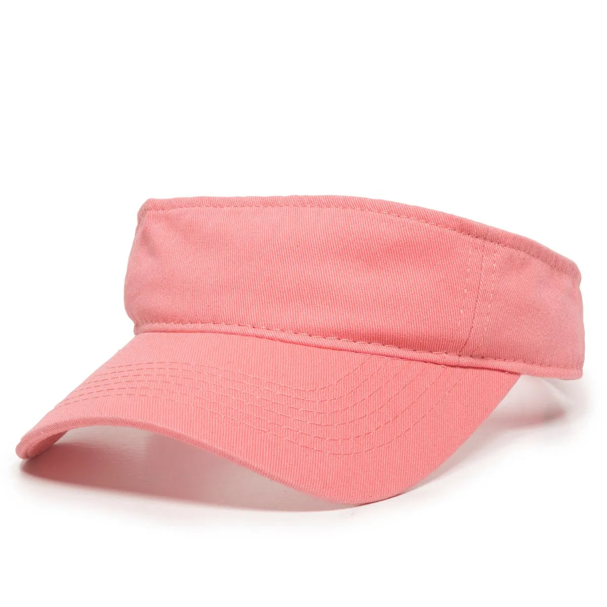 Outdoor Cap GWTV-100 Garment Washed Cotton Twill Visor Unisex Accessories Hats & Caps