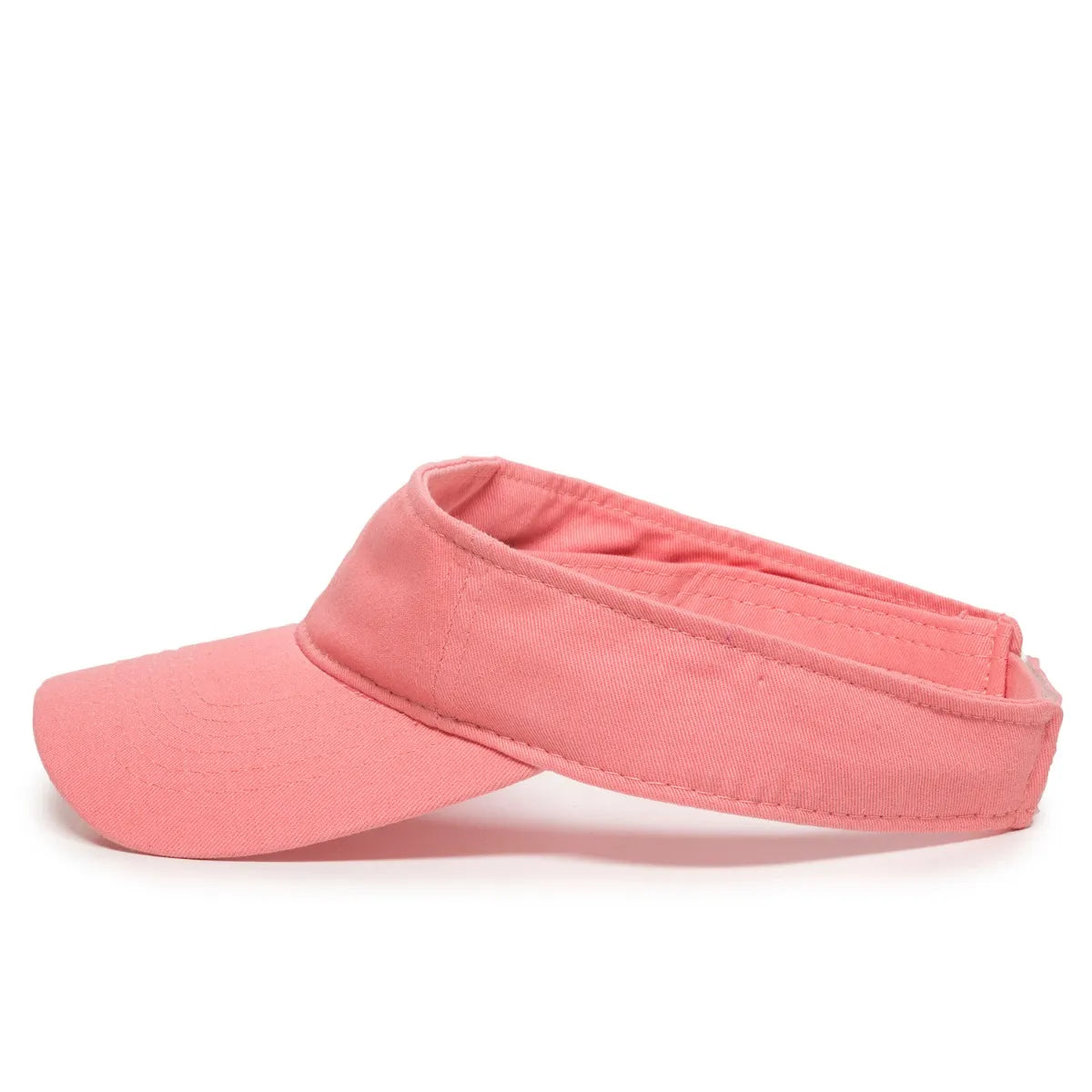 Outdoor Cap GWTV-100 Garment Washed Cotton Twill Visor Unisex Accessories Hats & Caps