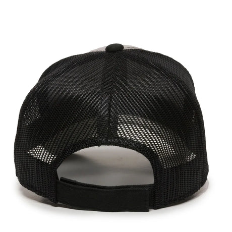 Outdoor Cap GWT-101M Cotton Twill Garment Washed Structured Trucker Hat Unisex Accessories Hats & Caps