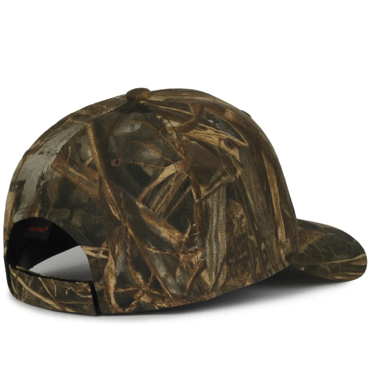Outdoor Cap 350 Canvas Camo Structured Solid Back Hat Unisex Accessories Hats & Caps