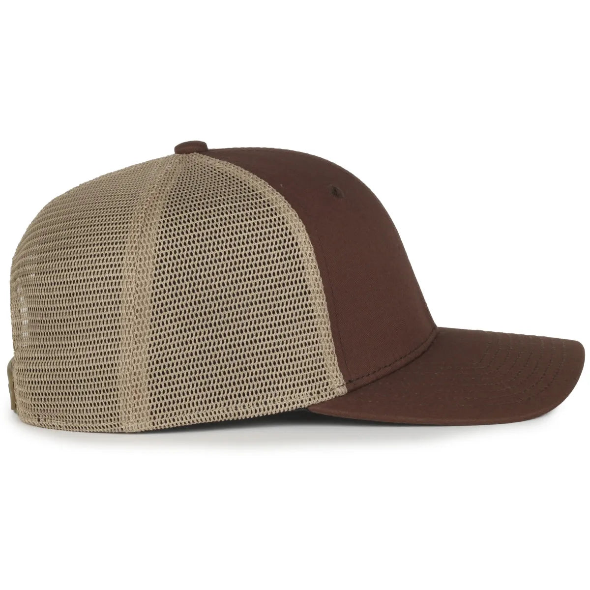 Outdoor Cap FLX672M Pro Round Crown Structured Trucker Hat Unisex Accessories Hats & Caps