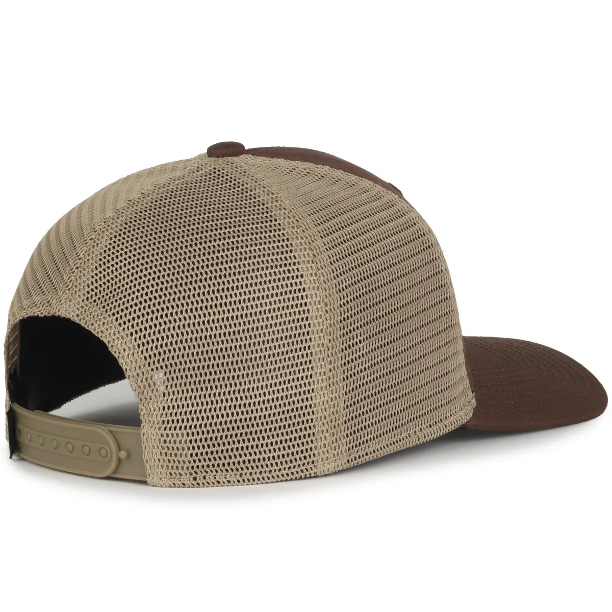 Outdoor Cap FLX672M Pro Round Crown Structured Trucker Hat Unisex Accessories Hats & Caps