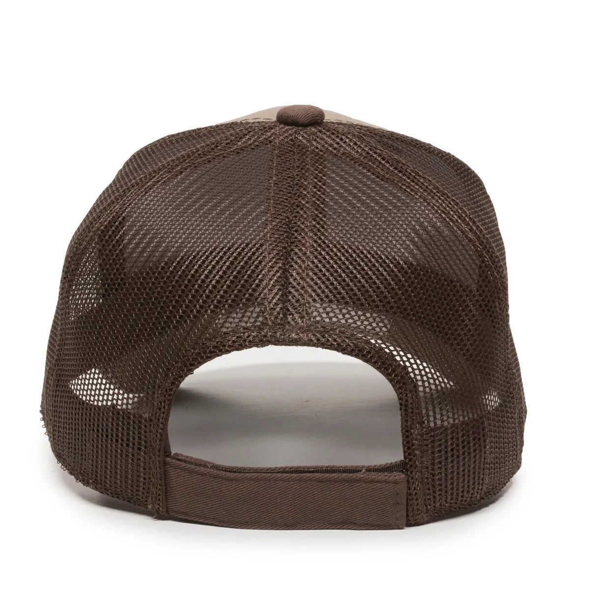 Outdoor Cap GWT-101M Cotton Twill Garment Washed Structured Trucker Hat Unisex Accessories Hats & Caps