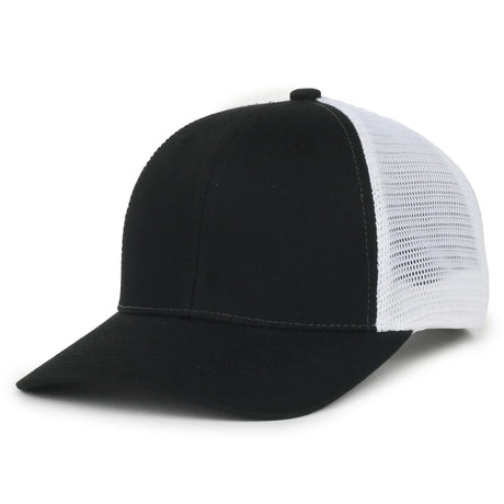 Outdoor Cap FLX672M Pro Round Crown Structured Trucker Hat Unisex Accessories Hats & Caps