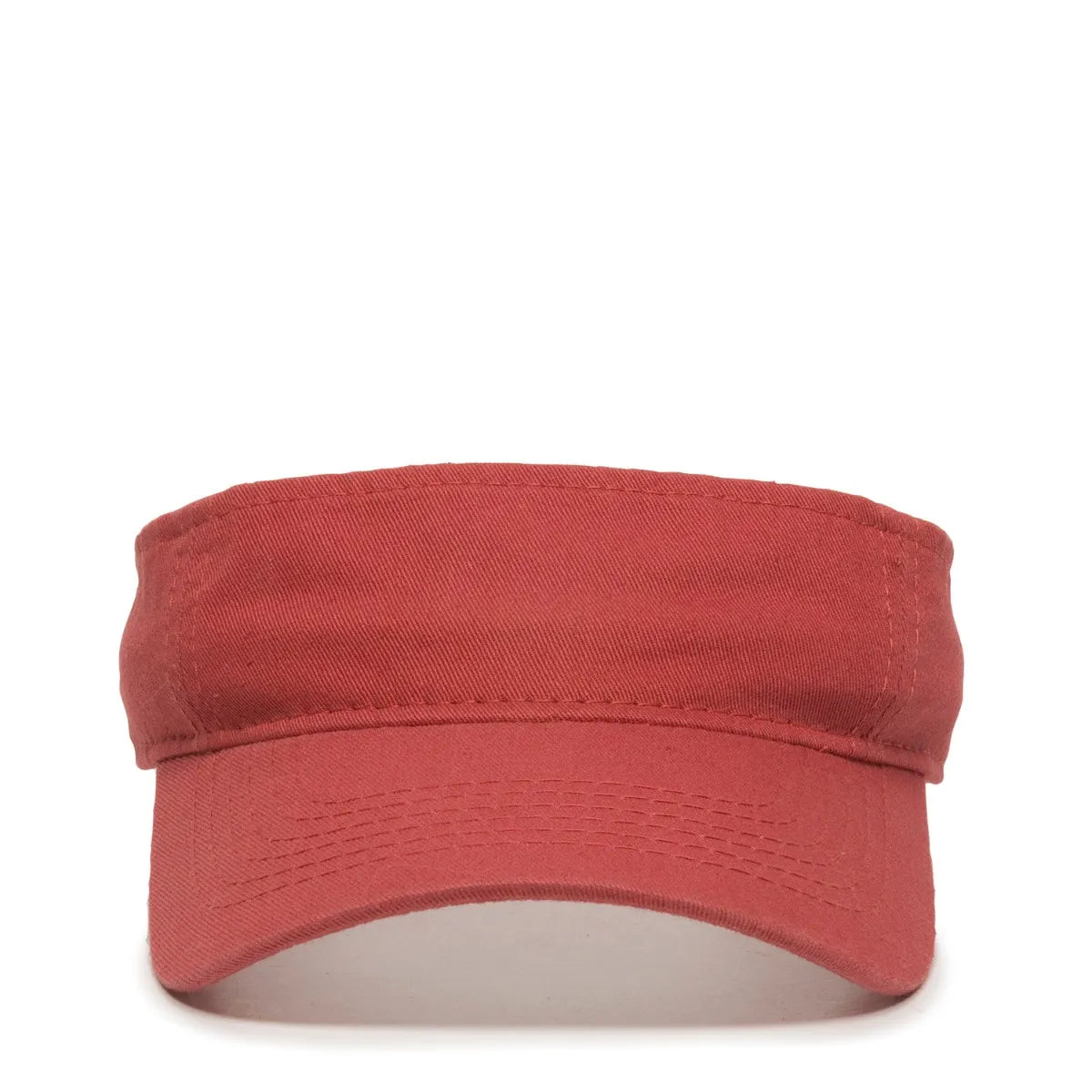 Outdoor Cap GWTV-100 Garment Washed Cotton Twill Visor Unisex Accessories Hats & Caps