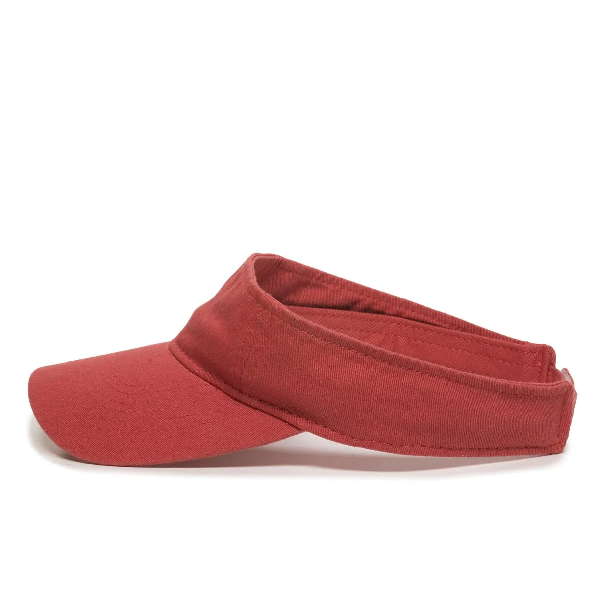 Outdoor Cap GWTV-100 Garment Washed Cotton Twill Visor Unisex Accessories Hats & Caps