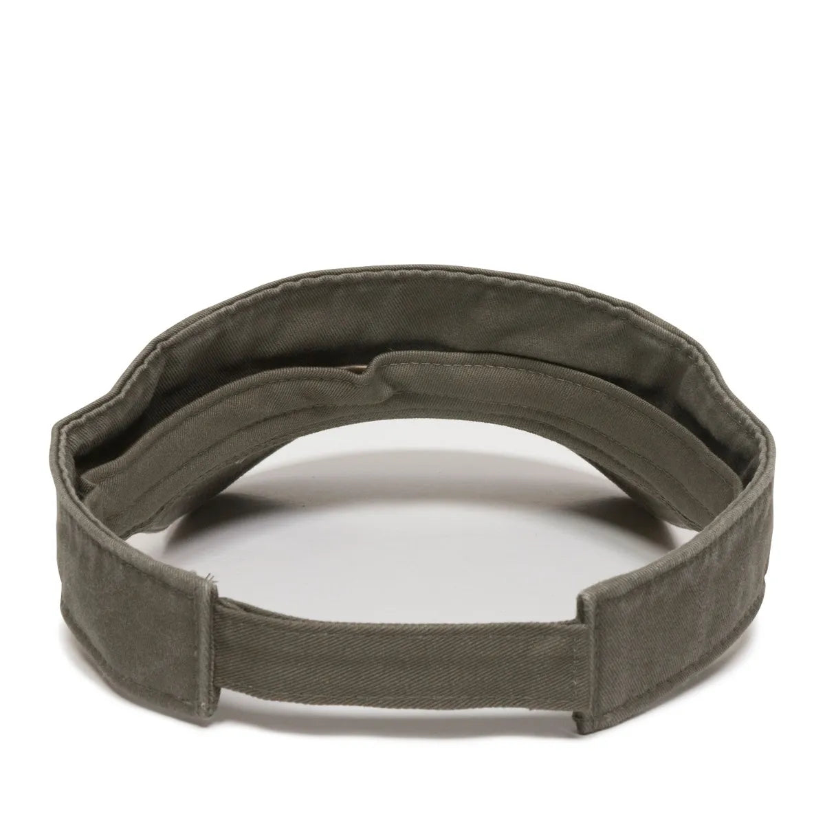 Outdoor Cap GWTV-100 Garment Washed Cotton Twill Visor Unisex Accessories Hats & Caps