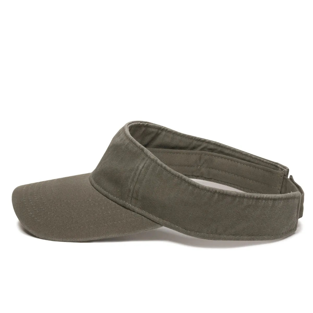 Outdoor Cap GWTV-100 Garment Washed Cotton Twill Visor Unisex Accessories Hats & Caps