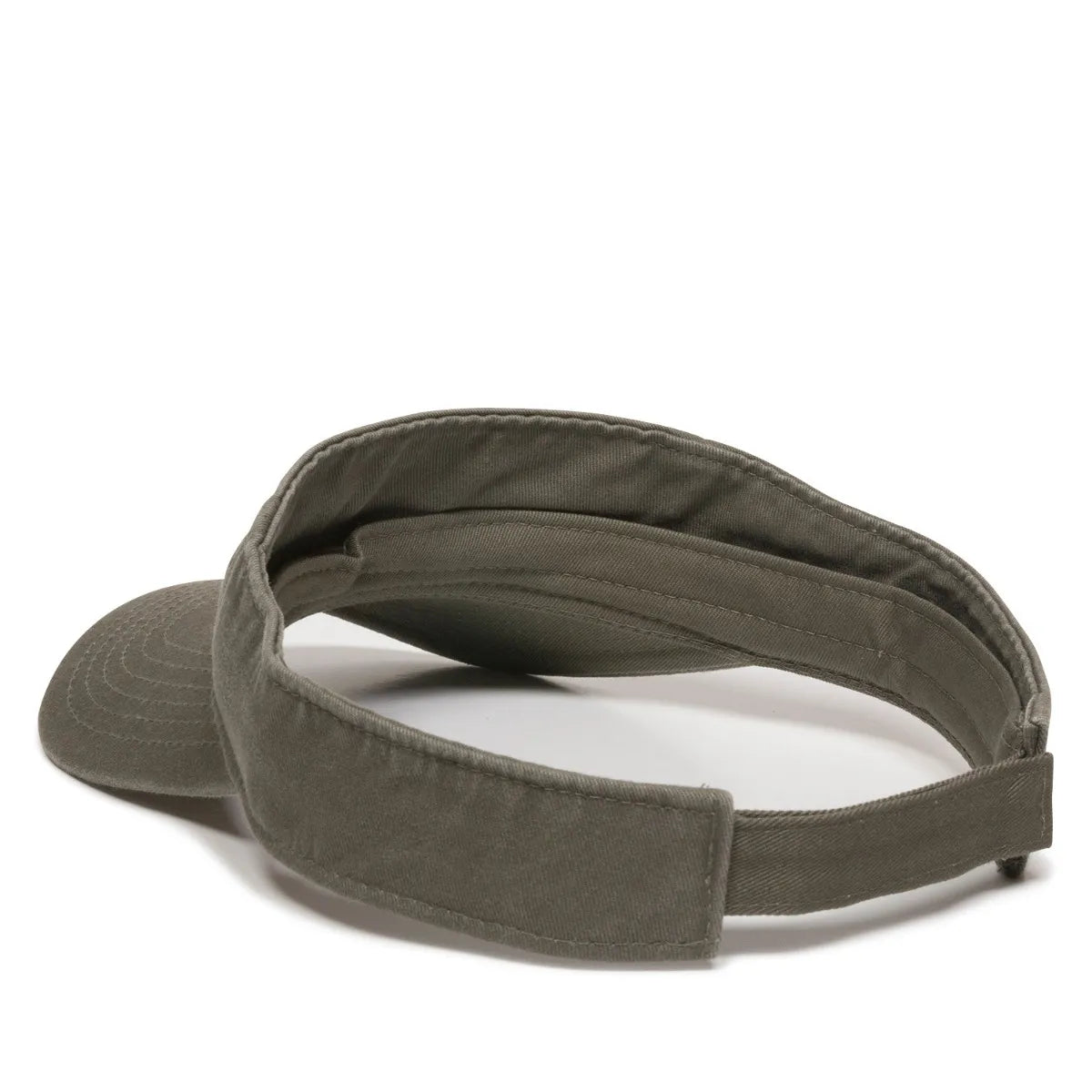 Outdoor Cap GWTV-100 Garment Washed Cotton Twill Visor Unisex Accessories Hats & Caps