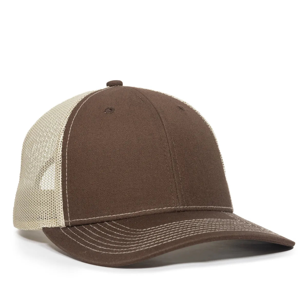 Outdoor Cap OC771V Comfort Sweatband Structured Trucker Hat-1