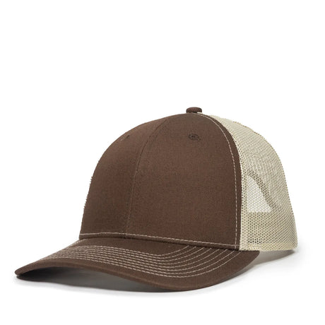 Outdoor Cap OC771V Comfort Sweatband Structured Trucker Hat Unisex Accessories Hats & Caps