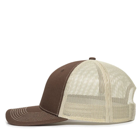 Outdoor Cap OC771V Comfort Sweatband Structured Trucker Hat Unisex Accessories Hats & Caps