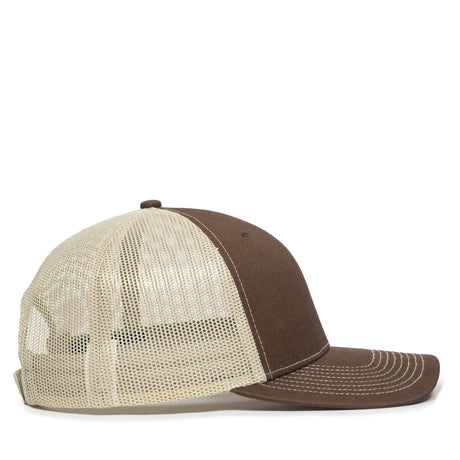 Outdoor Cap OC771V Comfort Sweatband Structured Trucker Hat Unisex Accessories Hats & Caps