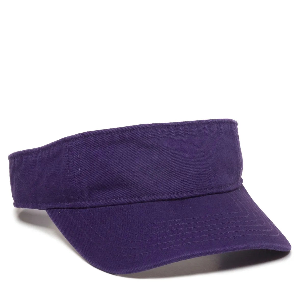 Outdoor Cap GWTV-100 Garment Washed Cotton Twill Visor Unisex Accessories Hats & Caps