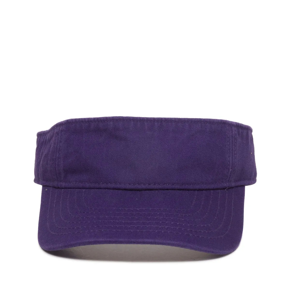 Outdoor Cap GWTV-100 Garment Washed Cotton Twill Visor Unisex Accessories Hats & Caps