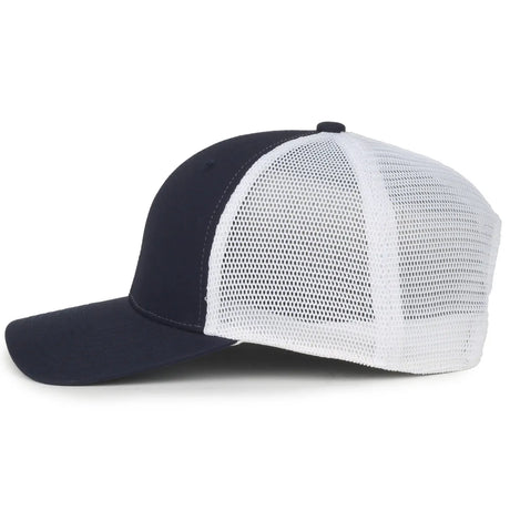 Outdoor Cap FLX672M Pro Round Crown Structured Trucker Hat Unisex Accessories Hats & Caps