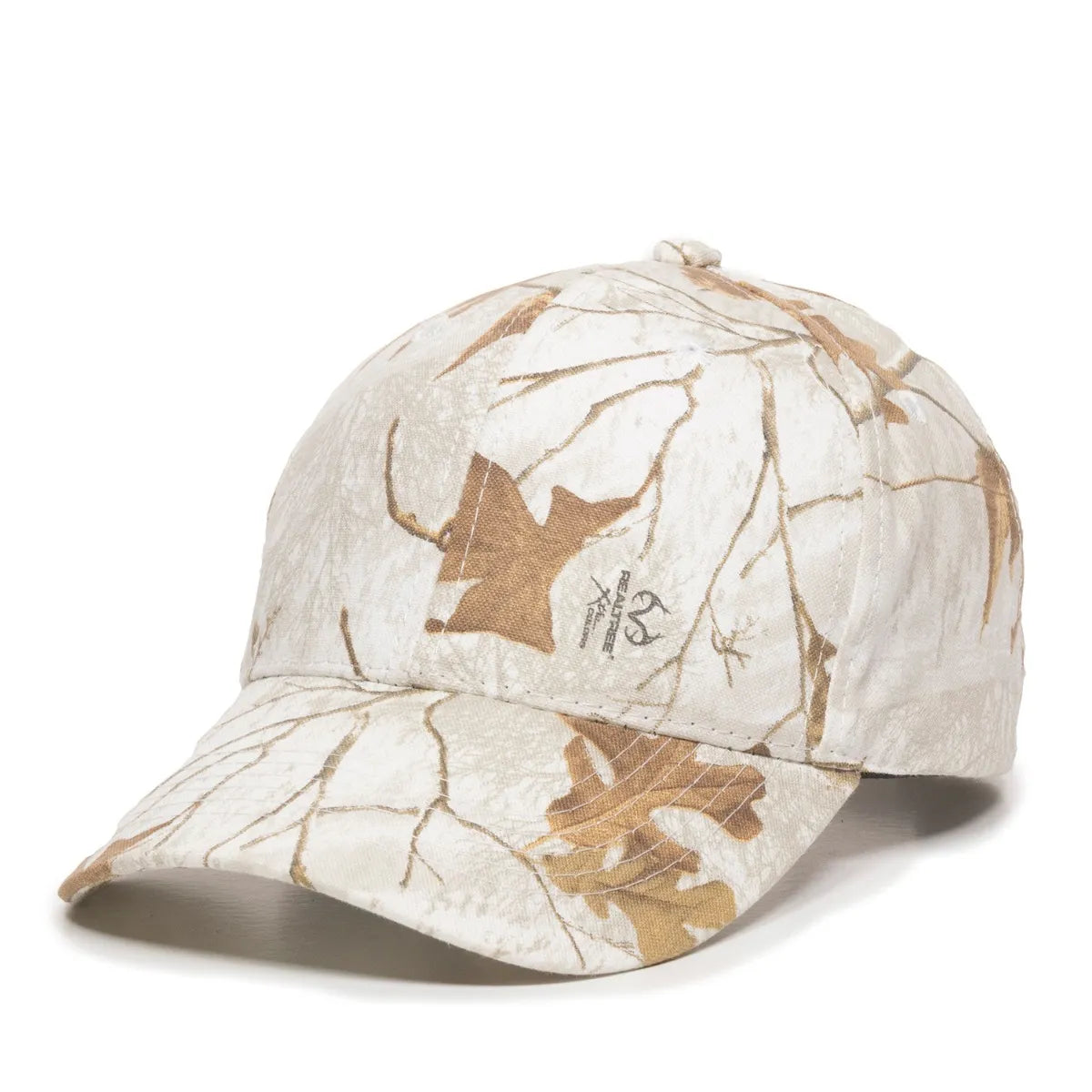Outdoor Cap 350 Canvas Camo Structured Solid Back Hat Unisex Accessories Hats & Caps