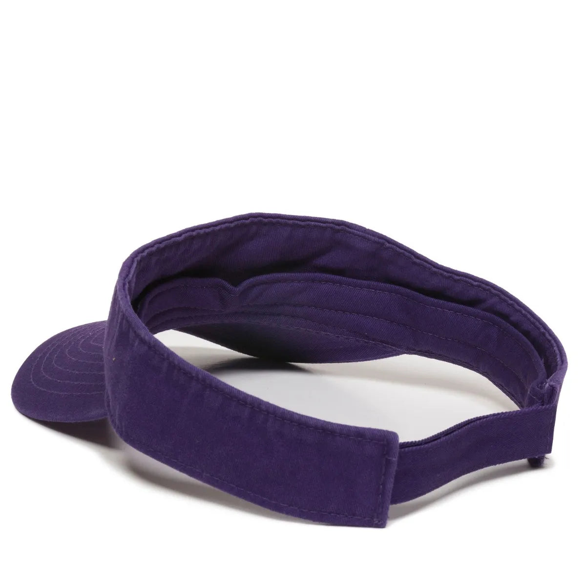 Outdoor Cap GWTV-100 Garment Washed Cotton Twill Visor Unisex Accessories Hats & Caps