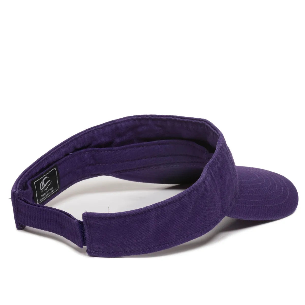 Outdoor Cap GWTV-100 Garment Washed Cotton Twill Visor Unisex Accessories Hats & Caps