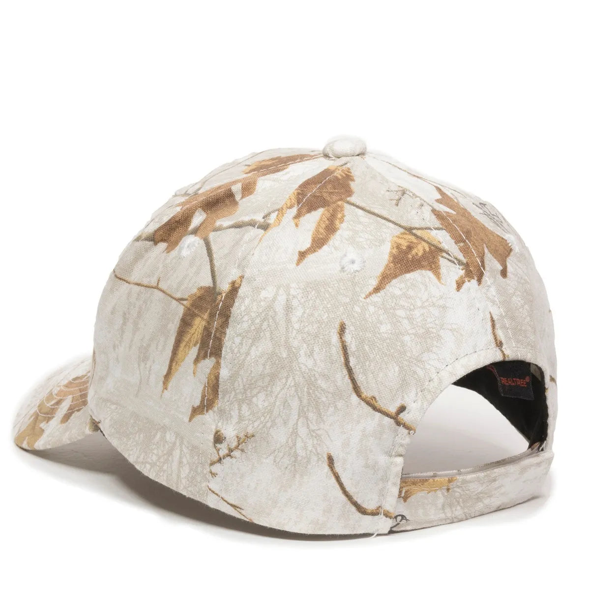 Outdoor Cap 350 Canvas Camo Structured Solid Back Hat Unisex Accessories Hats & Caps