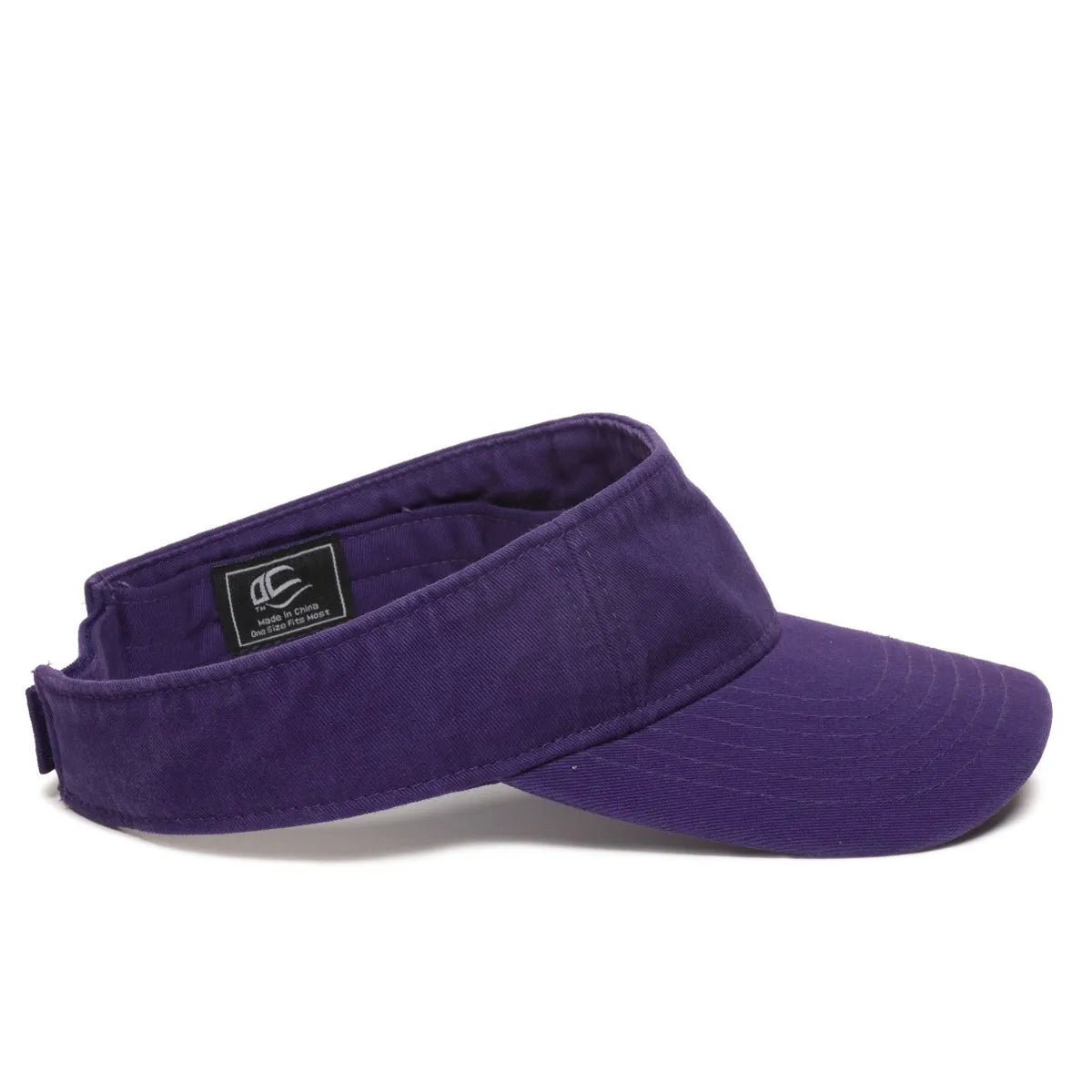 Outdoor Cap GWTV-100 Garment Washed Cotton Twill Visor Unisex Accessories Hats & Caps